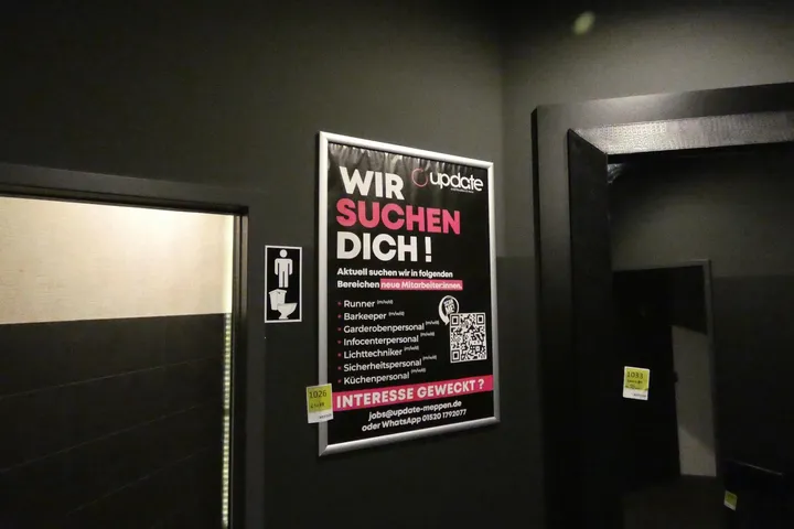 Alurahmen mit Poster Maße in cm ca. 63 x 88